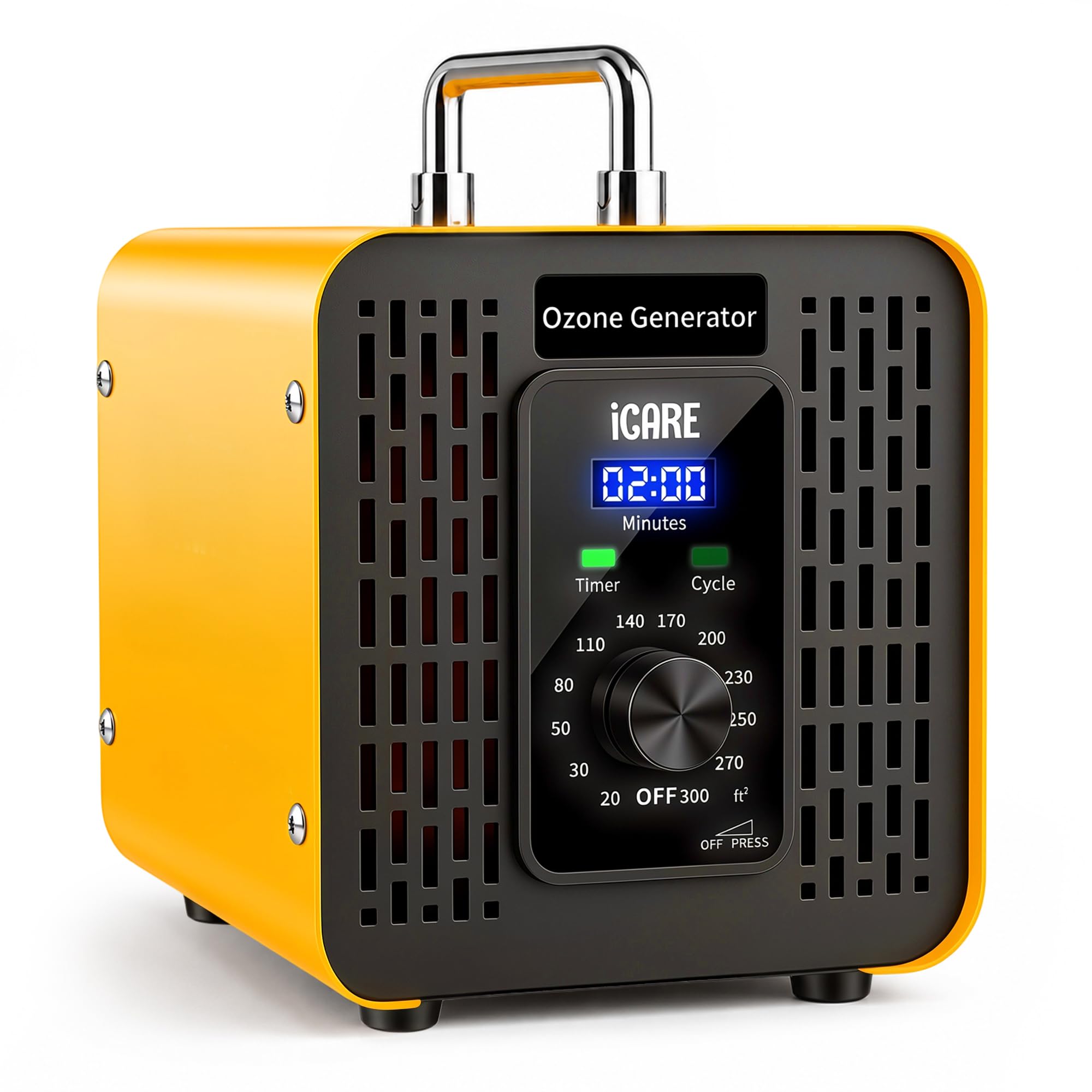 iCARE オゾン発生器 本体 タイマー機能付 Amazon | オゾン発生器 業務用 48000mg/h PSE認証済 強力オゾン脱臭機